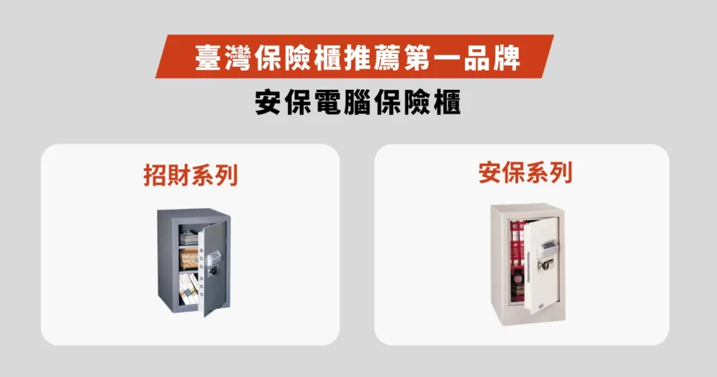 2025 年保險櫃推薦清單: 13 家優質保險箱品牌報你知! 2 臺灣保險櫃推薦第一品牌:安保電腦保險櫃